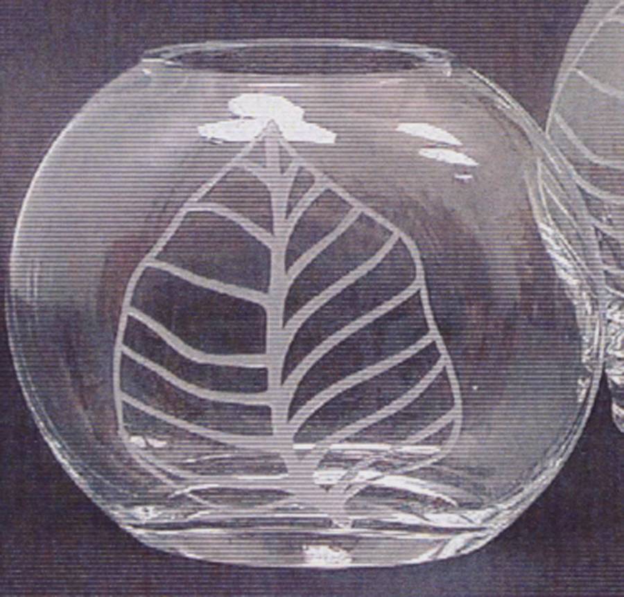 Leaf 5" Rose Bowl by Block-1