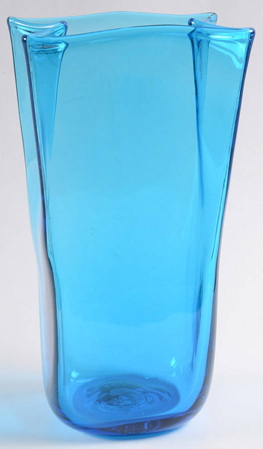 Vases #8813M 10" Paper Bag Vase by Blenko-1