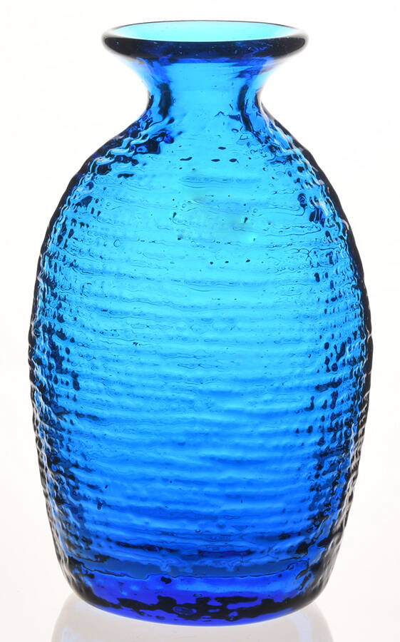 Vases #2135S 7" Strata Vase by Blenko-1