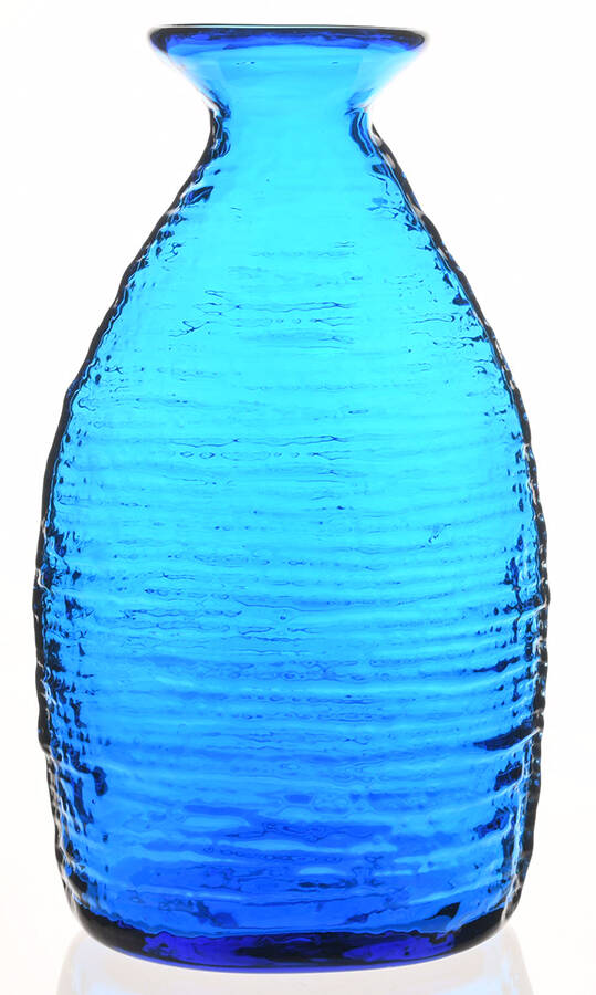 Vases #2135L 9" Strata Vase by Blenko-1