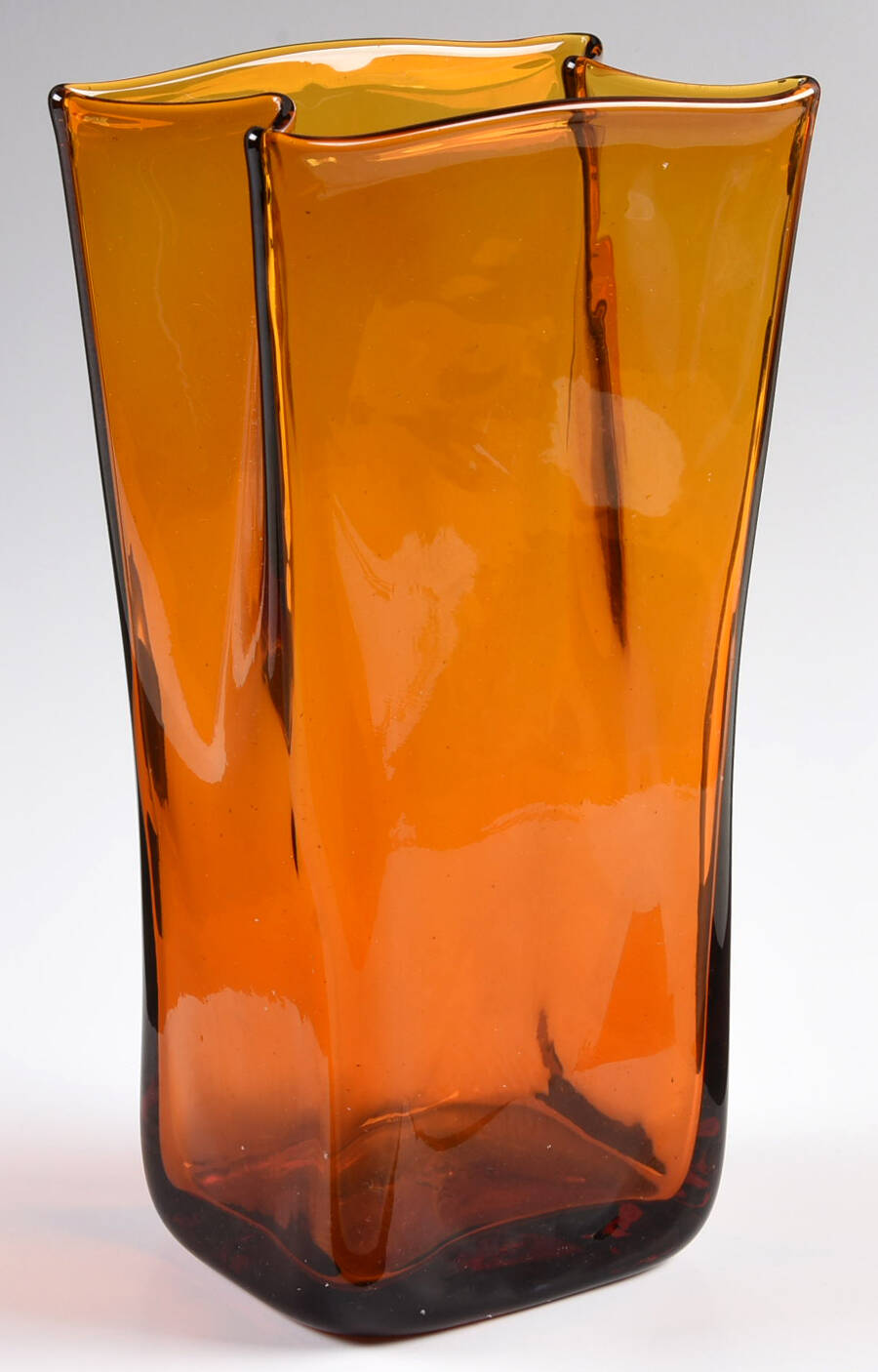 Vases #8813M 10" Paper Bag Vase by Blenko-1
