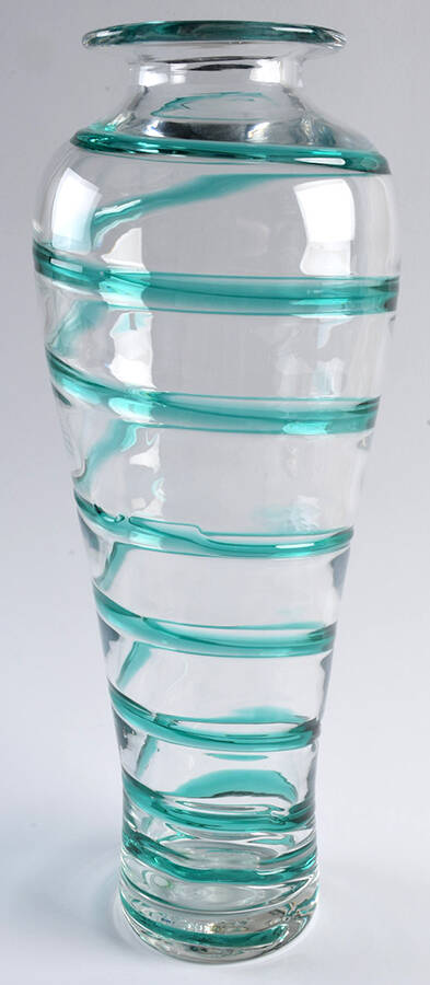 Vases #8912M 15" Spiral Vase by Blenko-1