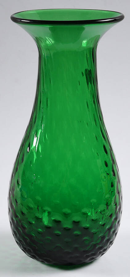 Vases #2511DV 10" Diamond Optic Vase by Blenko-1