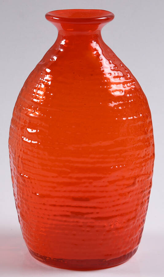 Vases #2135S 7" Strata Vase by Blenko-1