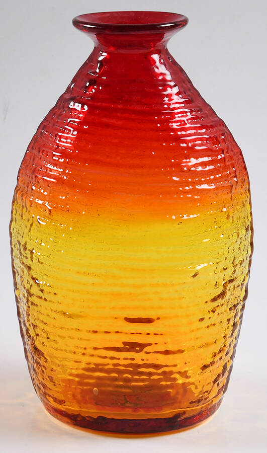 Vases #2135S 7" Strata Vase by Blenko-1