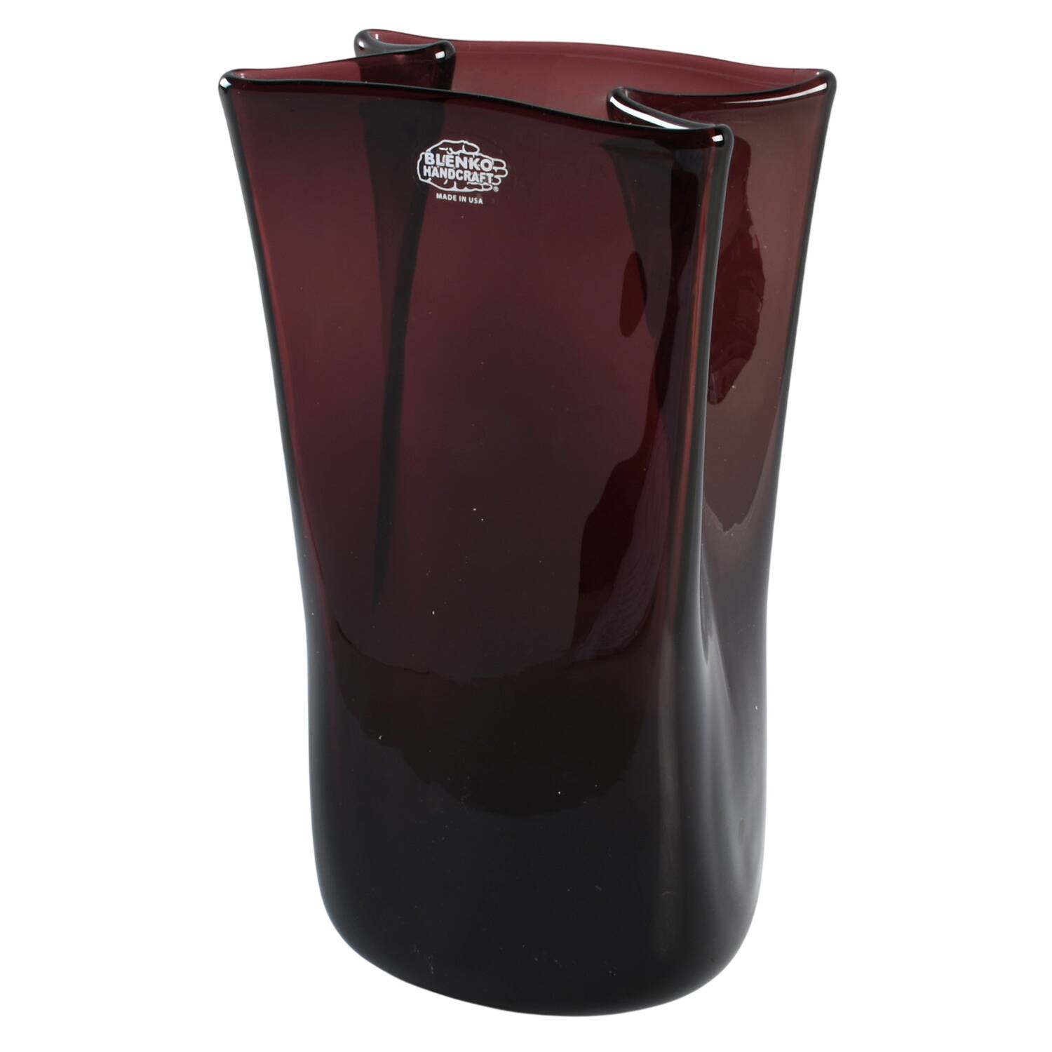Vases #8813S Paper Bag Vase by Blenko-1