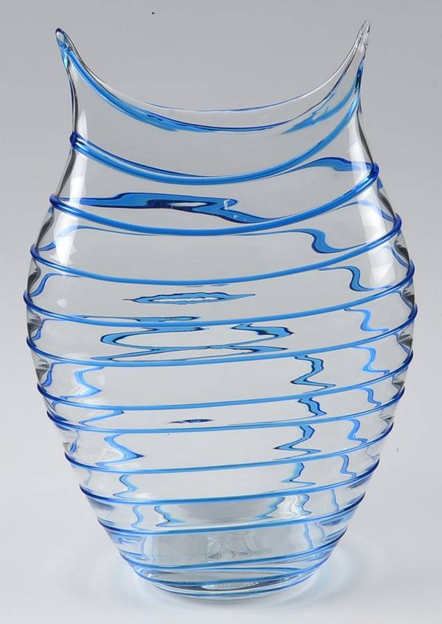 Vases #1009 12" Owl Vase by Blenko-1