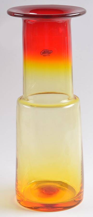 Vases #5618 14" Step Vase by Blenko-1