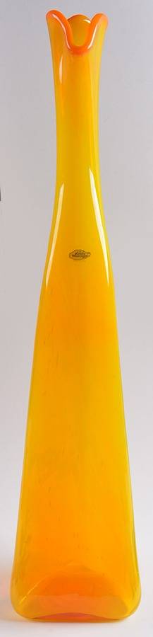 Vases #3418 26" Spire Vase by Blenko-1