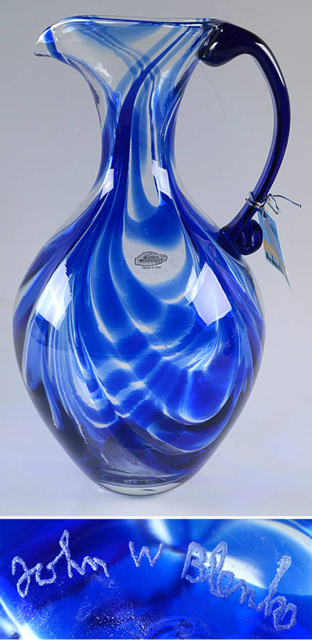Pitchers & Jugs #1611 13" Pitcher by Blenko-1