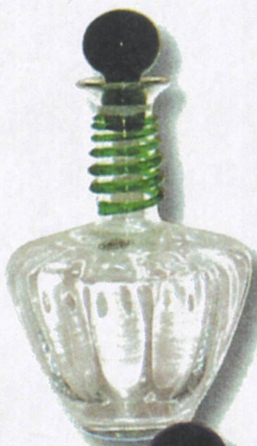 Decanters & Bottles #3315 Ring Decanter & Stopper by Blenko-1