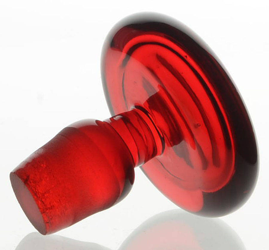 Decanters & Bottles Stopper for #7619 Ring Decanter by Blenko-1