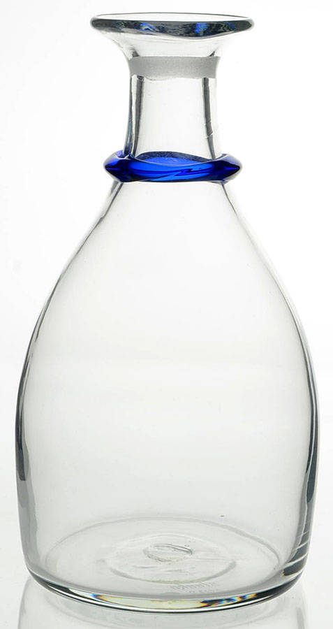 Decanters & Bottles #7619 Ring Decanter No Stopper by Blenko-1