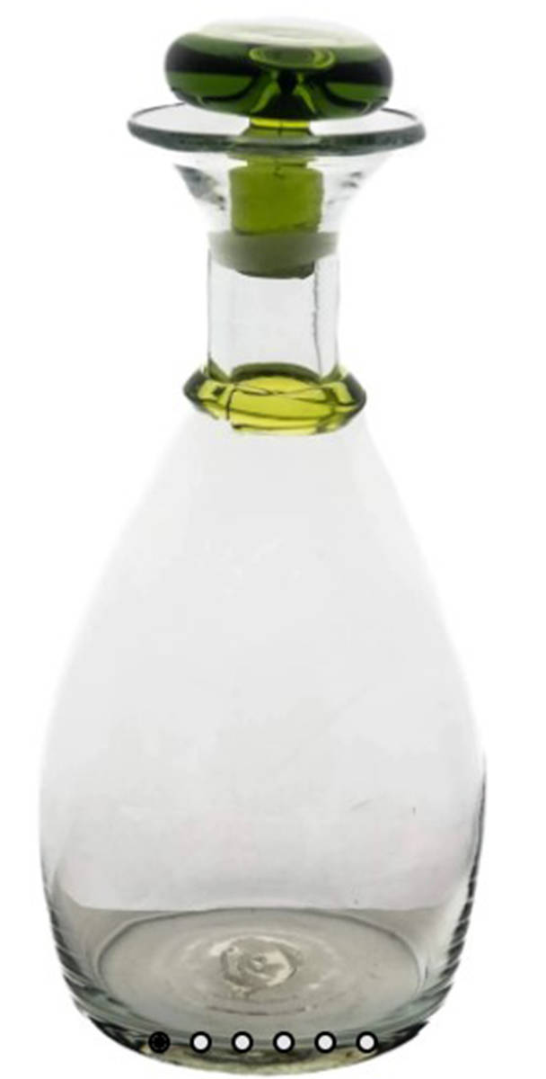 Decanters & Bottles #7619 Ring Decanter & Stopper by Blenko-1