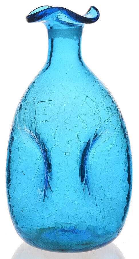 Decanters & Bottles #49 Pinch Decanter No Stopper by Blenko-1