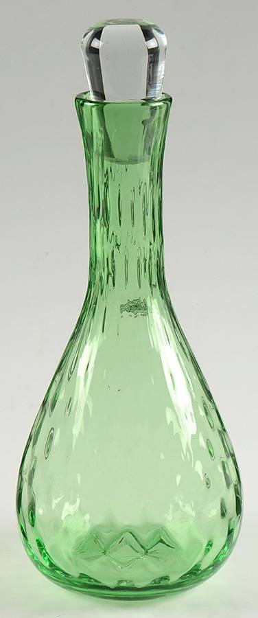 Decanters & Bottles #9531 Optic Decanter & Stopper by Blenko-1