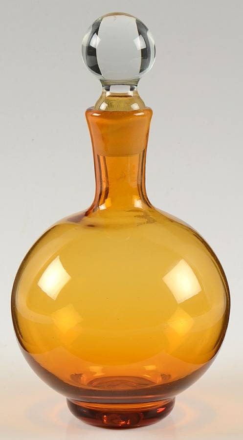 Decanters & Bottles #1409 Decanter & Stopper by Blenko-1