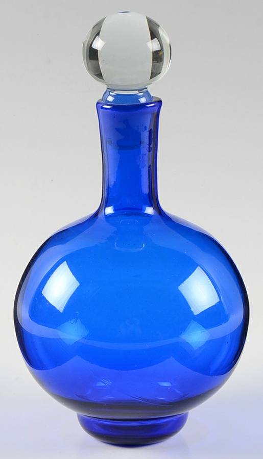 Decanters & Bottles #1409 Decanter & Stopper by Blenko-1