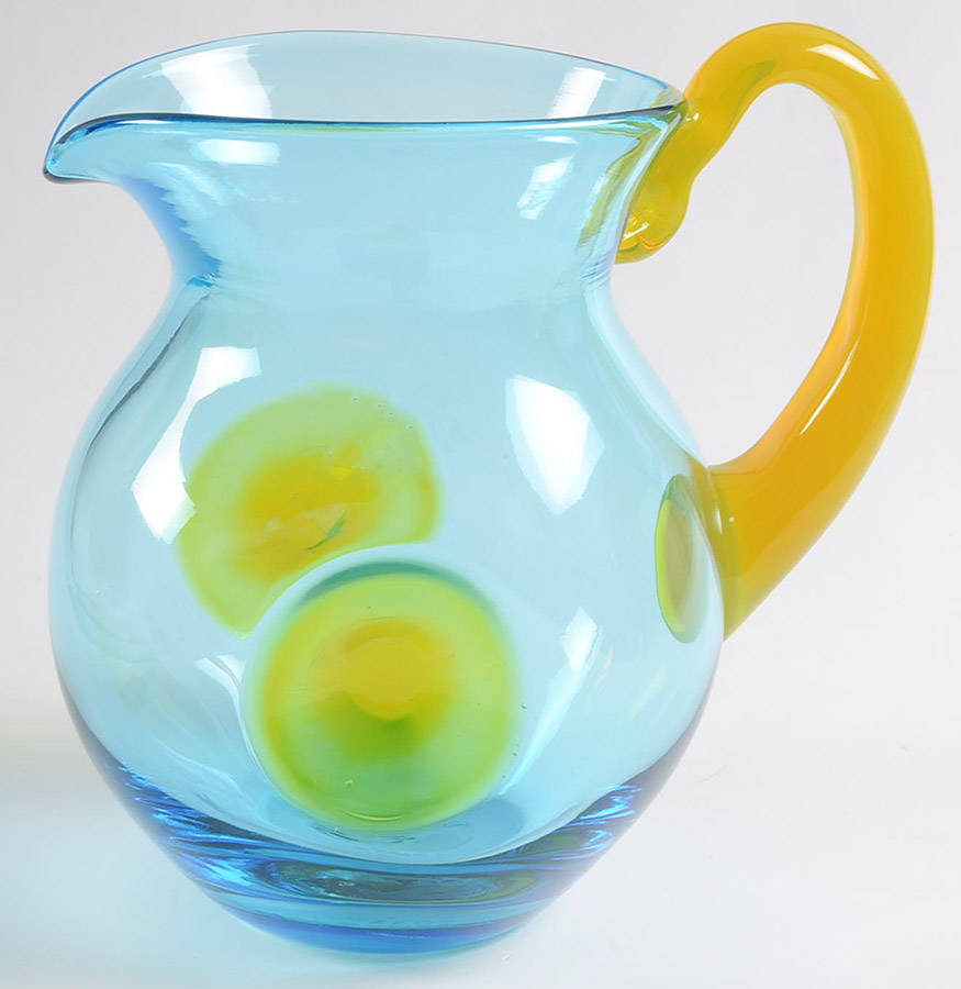 Pitchers & Jugs #8019 7'' 56 Oz Dollop Pitcher by Blenko-1