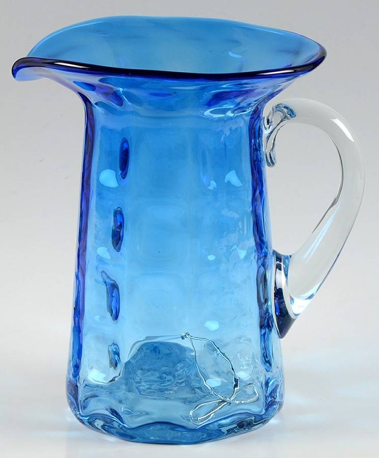 Pitchers & Jugs #2514 Waffle Pitcher by Blenko-1