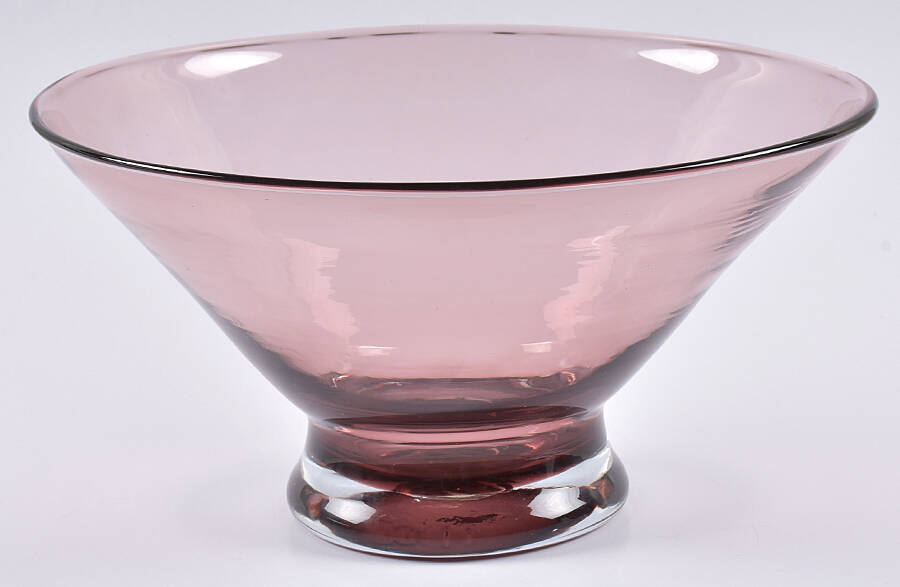 Bowls & Centerpieces #8723L 12" Footed Bowl by Blenko-1