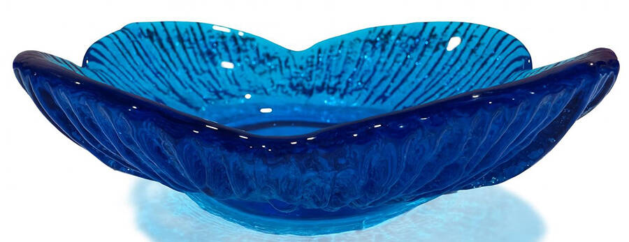 Bowls & Centerpieces #625S 6" Petal Bowl by Blenko-1