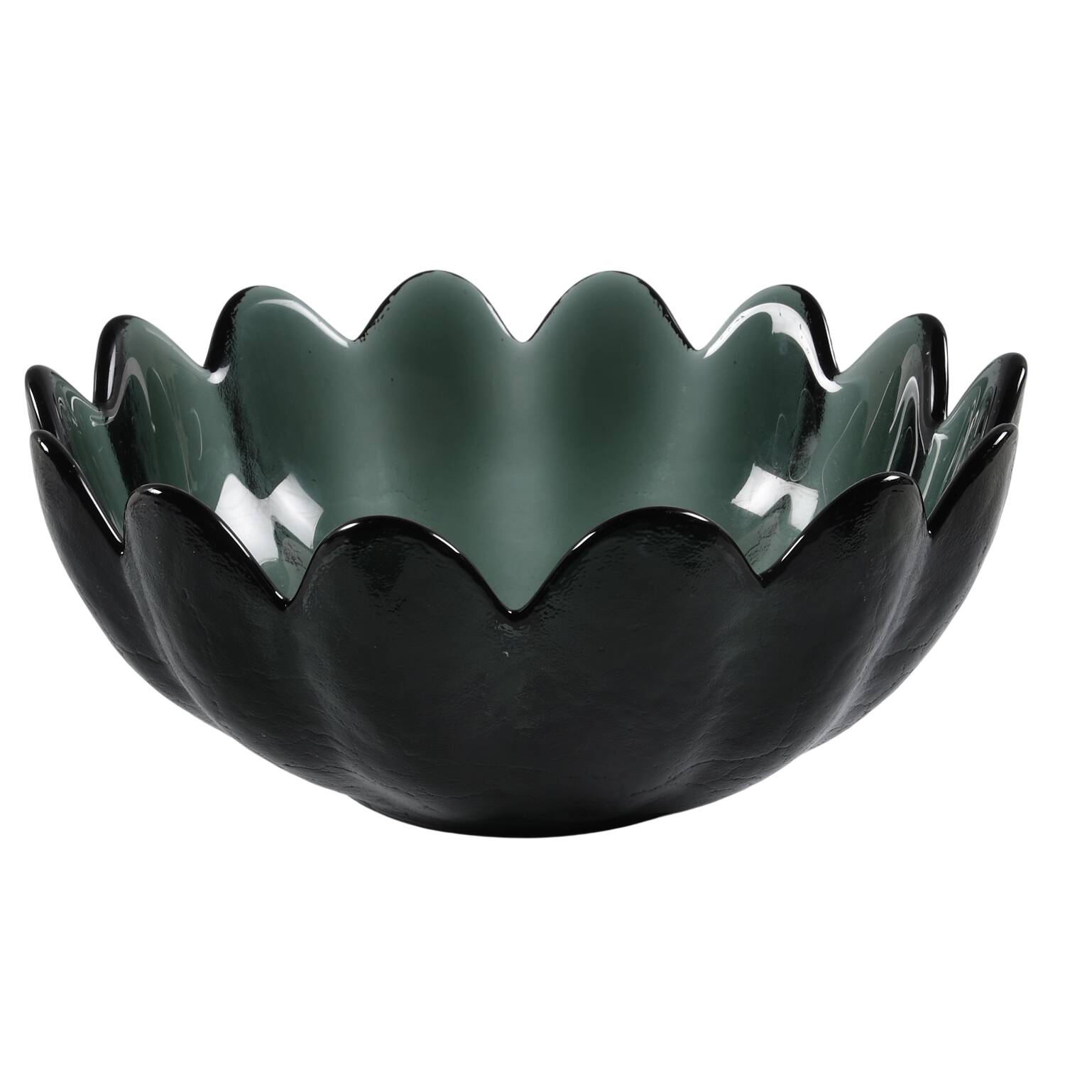 Bowls & Centerpieces #6143L 10" Scalloped Bowl by Blenko-1