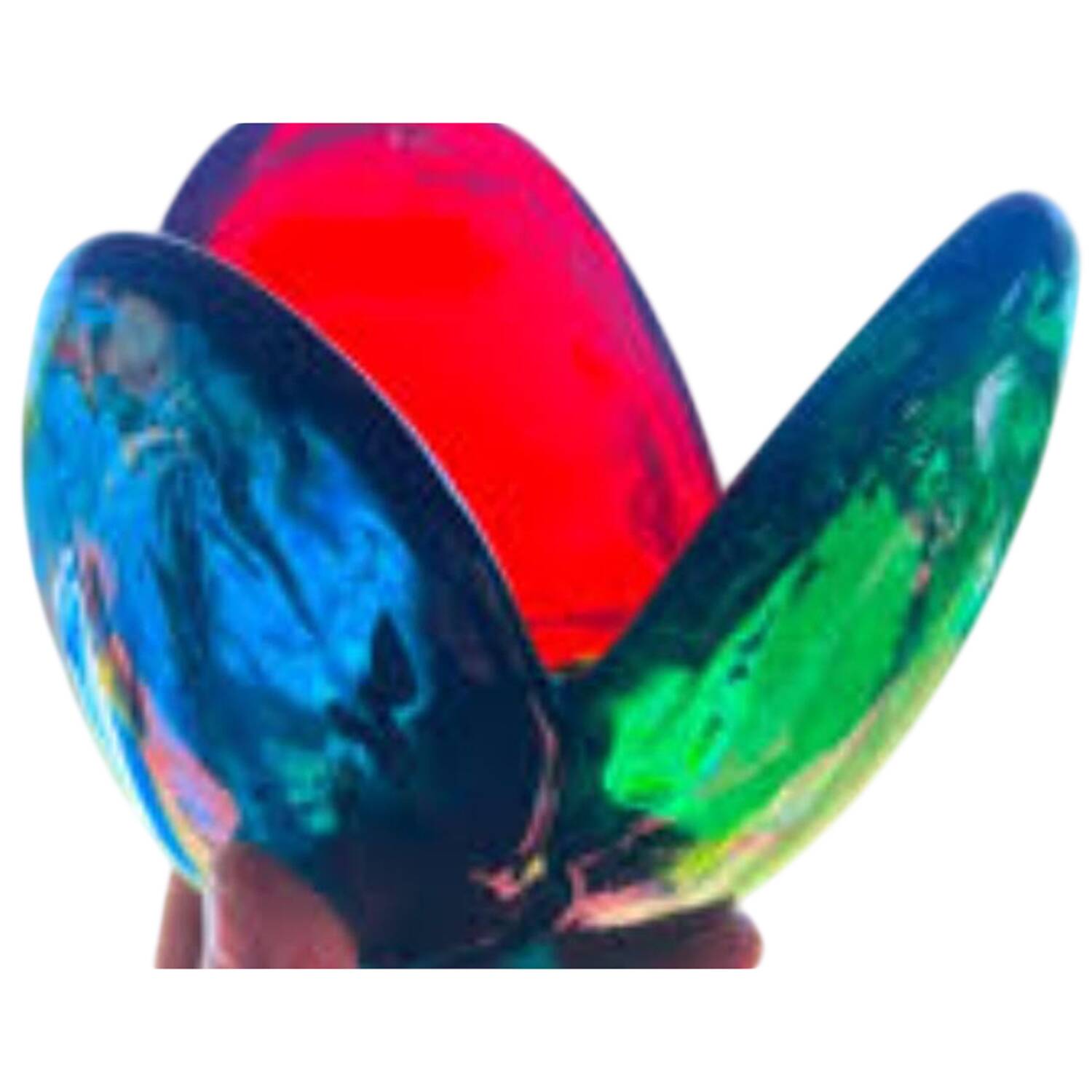 Bowls & Centerpieces #5831 7" Tri Color Bowl by Blenko-1