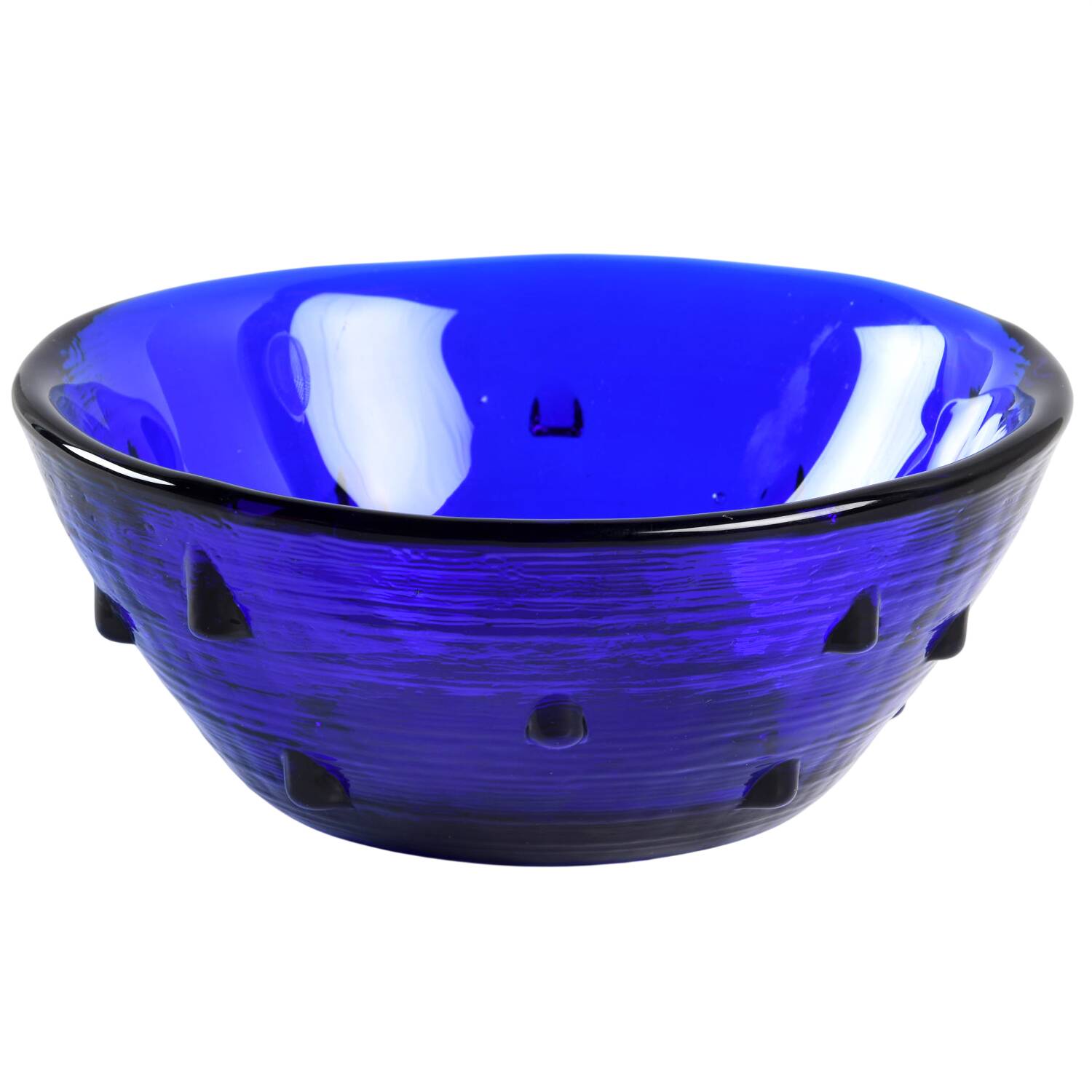 Bowls & Centerpieces #925S 6" Studded Round Bowl by Blenko-1