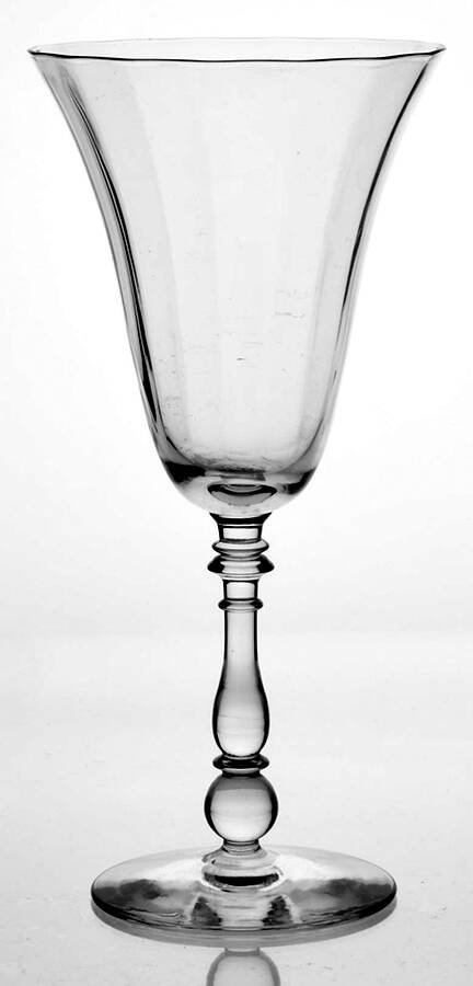 854-Optic Water Goblet by Bryce-1