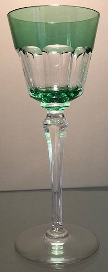 BAC90 Emerald Green Hock Wine by Baccarat-1