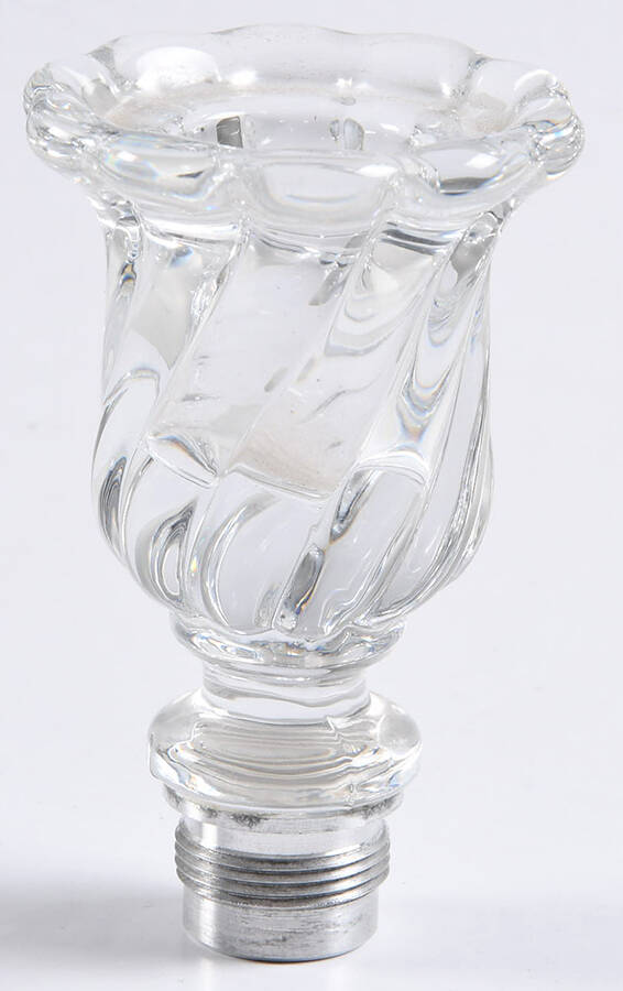 Bambous Scalloped Candelabra Socket by Baccarat-1