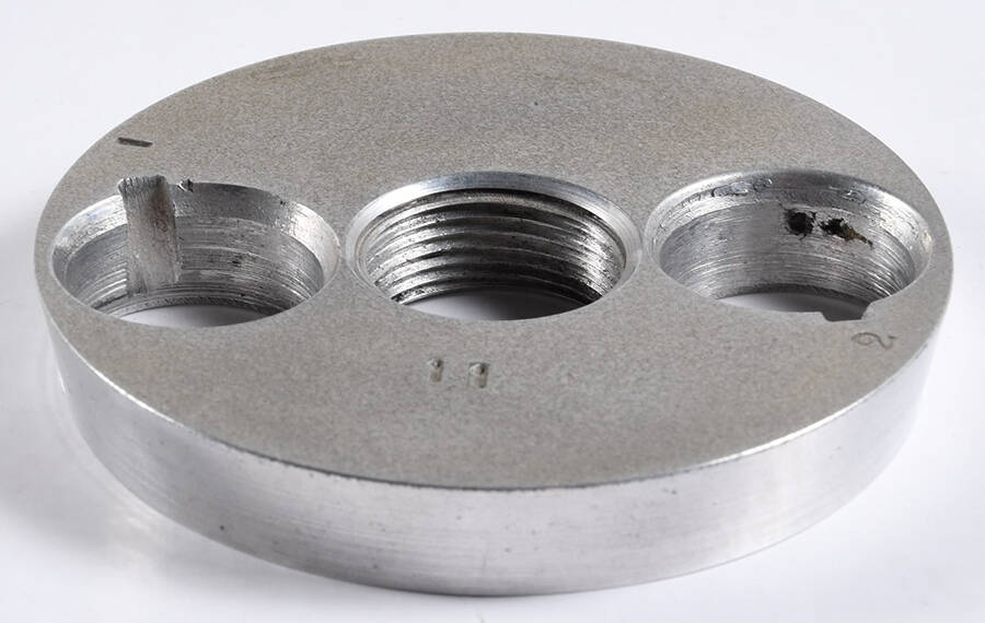 Bambous 3 Hole Metal Ring for Candelabra Base (Holds Arms) by Baccarat-1