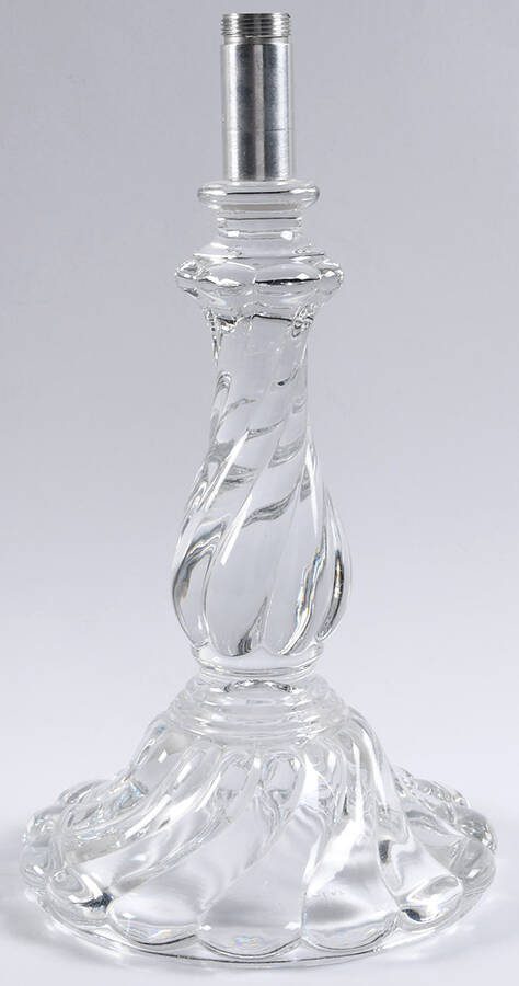 Bambous 12" Candelabra Base W/Socket by Baccarat-1