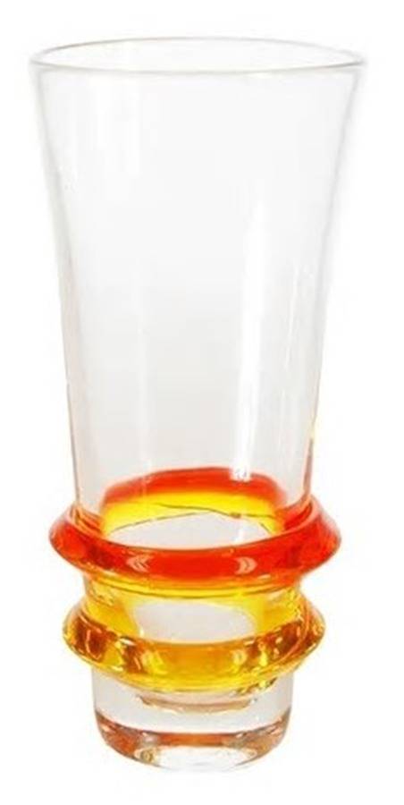 Tumblers (Various Colors and Lines) #3749G Double Ring Tumbler by Blenko-1