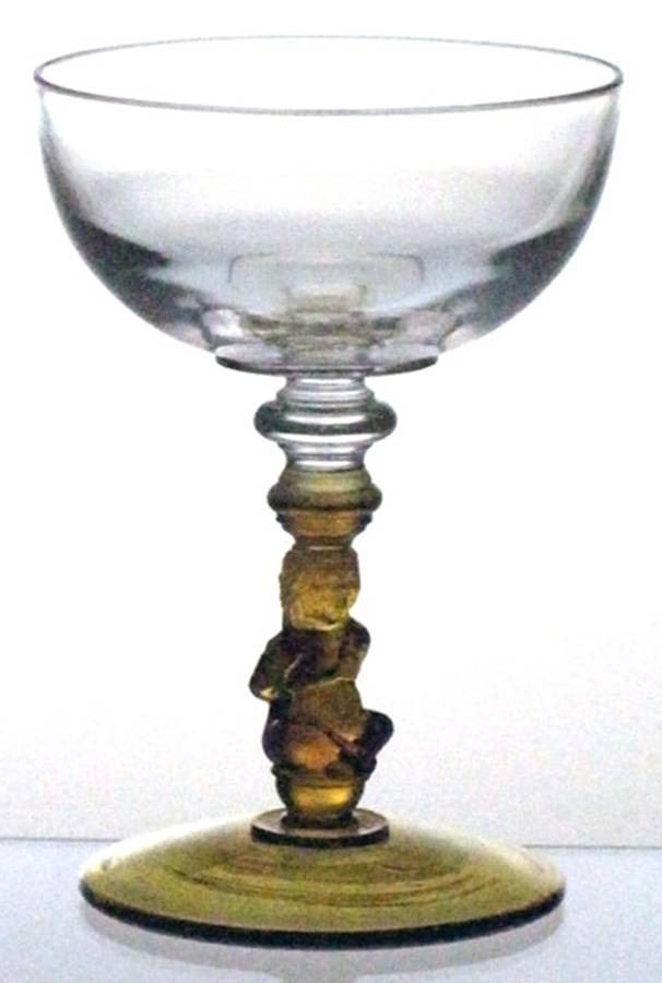 Animals and Figurines Boy in Stem Sherbet by Belmont Tumbler -1