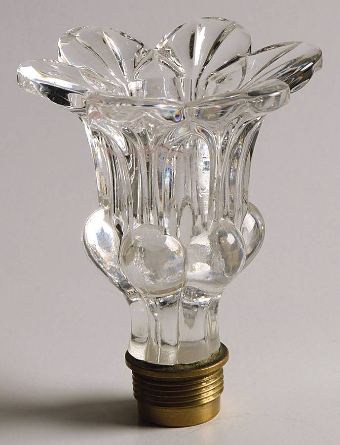 Classical Lady Scalloped Candelabra Socket by Baccarat-1