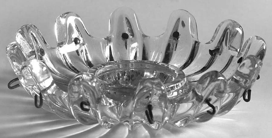 Classical Lady Bobeche-Holds 12 Prisms by Baccarat-1
