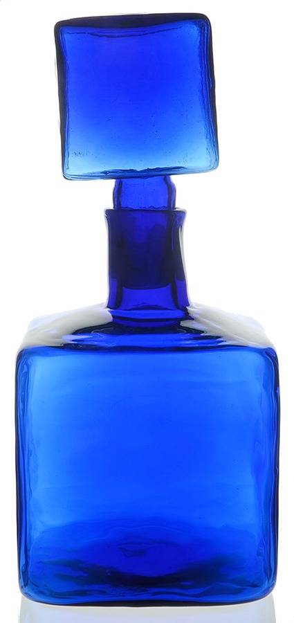 Block Family Decanter & Stopper by Blenko-1
