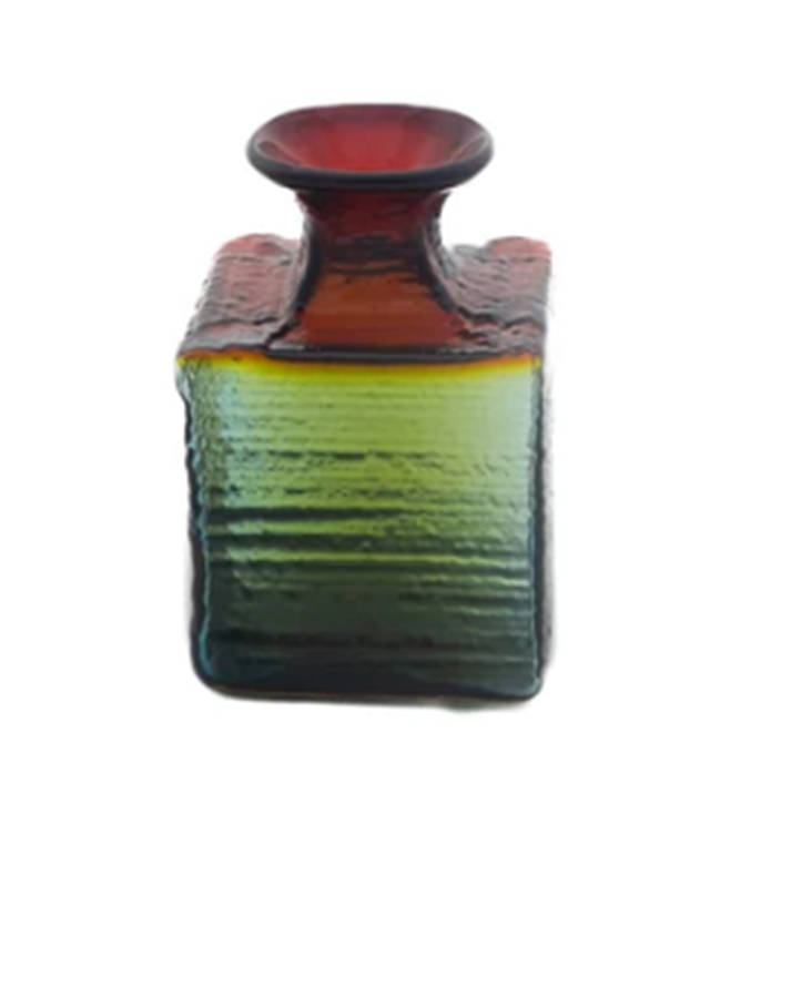 Block Family #6224S Small Strata Bud Vase by Blenko-1