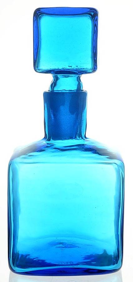 Block Family Decanter & Stopper by Blenko-1