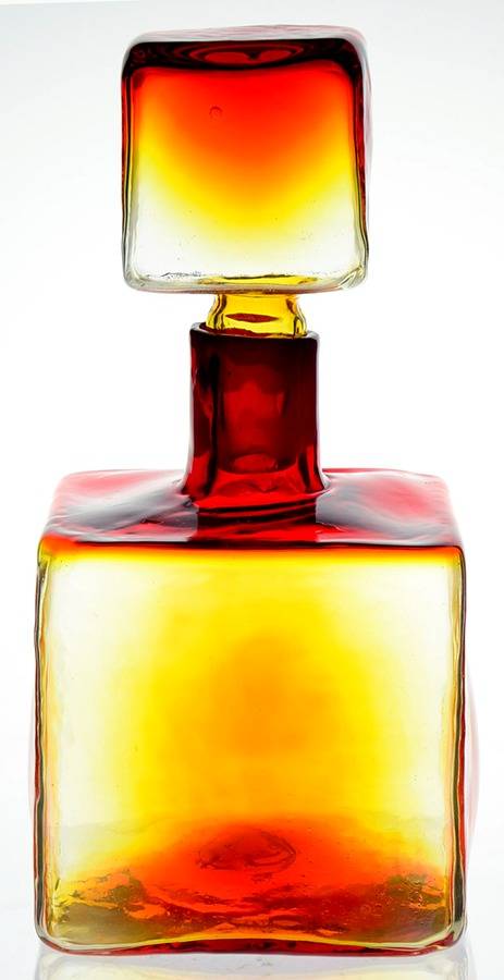 Block Family Decanter & Stopper by Blenko-1