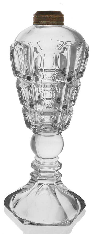 Waffle Moon Oil Lamp by Boston & Sandwich-1