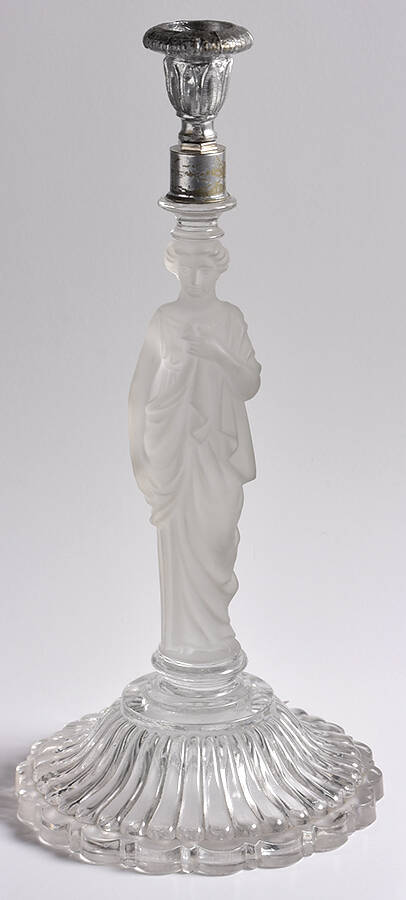Classical Lady 12" Classical Lady Candlestick by Baccarat-1