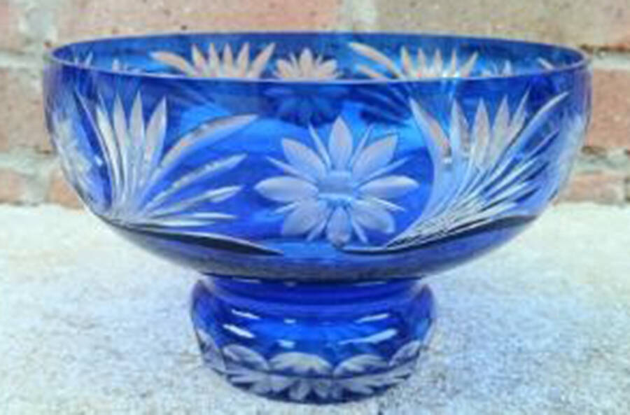 BDA4 8" Round Bowl by Badash Crystal-1