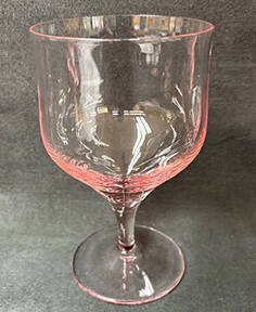 Ballet-Pink Water Goblet by Bryce-1