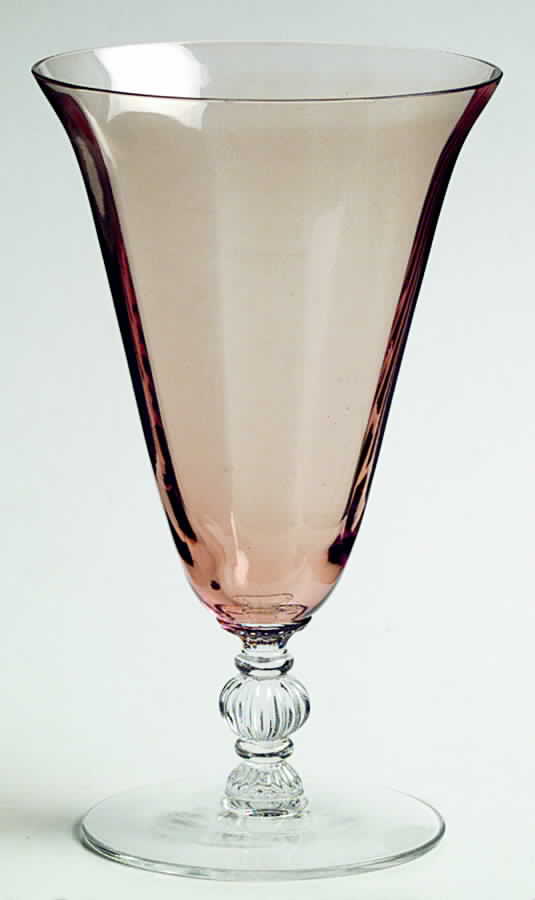 3035 Amber Footed Tumbler by Cambridge-1