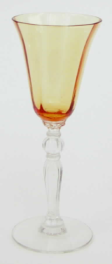 3035 Amber Wine Glass by Cambridge-1