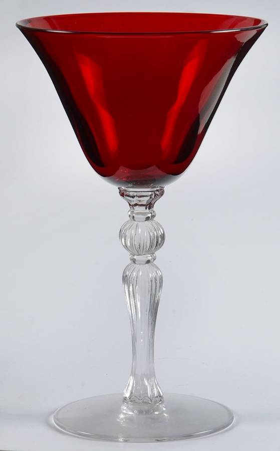 3035 Ruby Champagne/Tall Sherbet by Cambridge-1