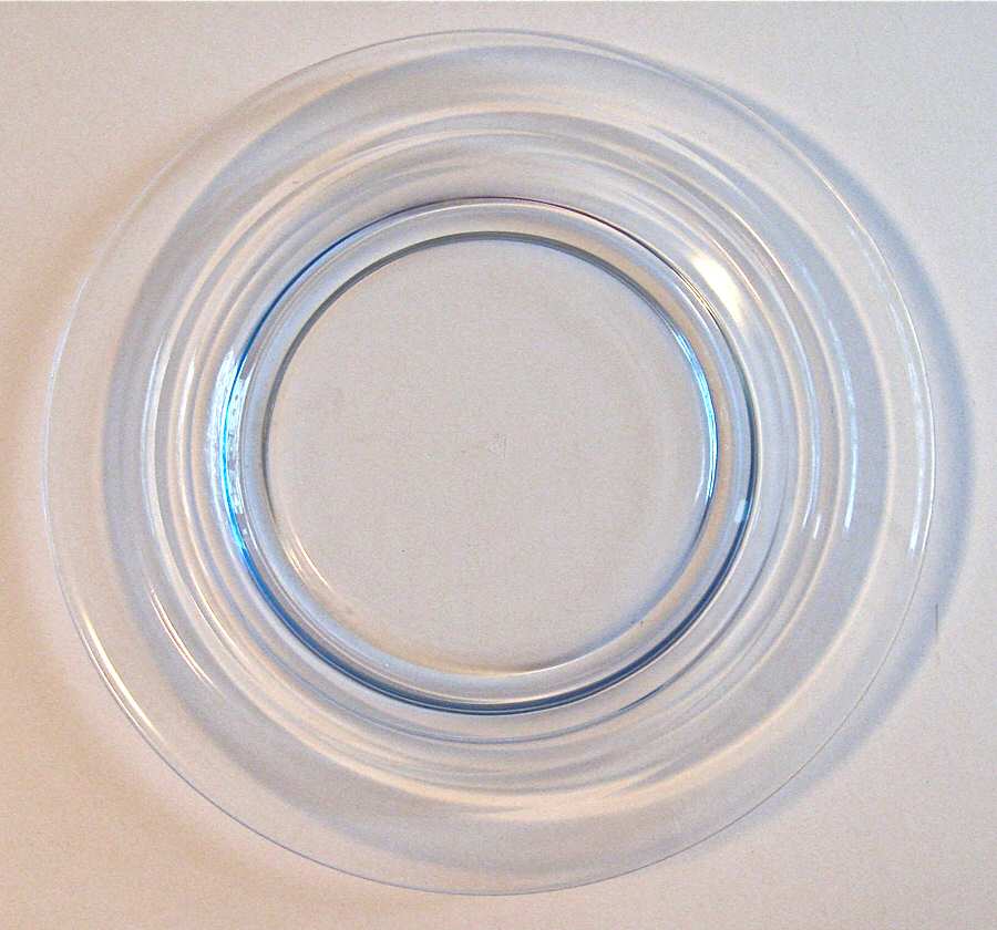 3077 Light Blue Luncheon Plate by Cambridge-1
